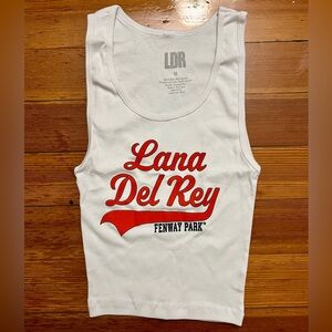 Lana Del Rey Fenway Park Limited Edition Official Merch Rare LDR Top
